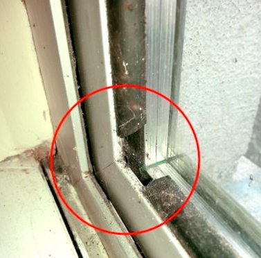 Window Draught Seal – Before